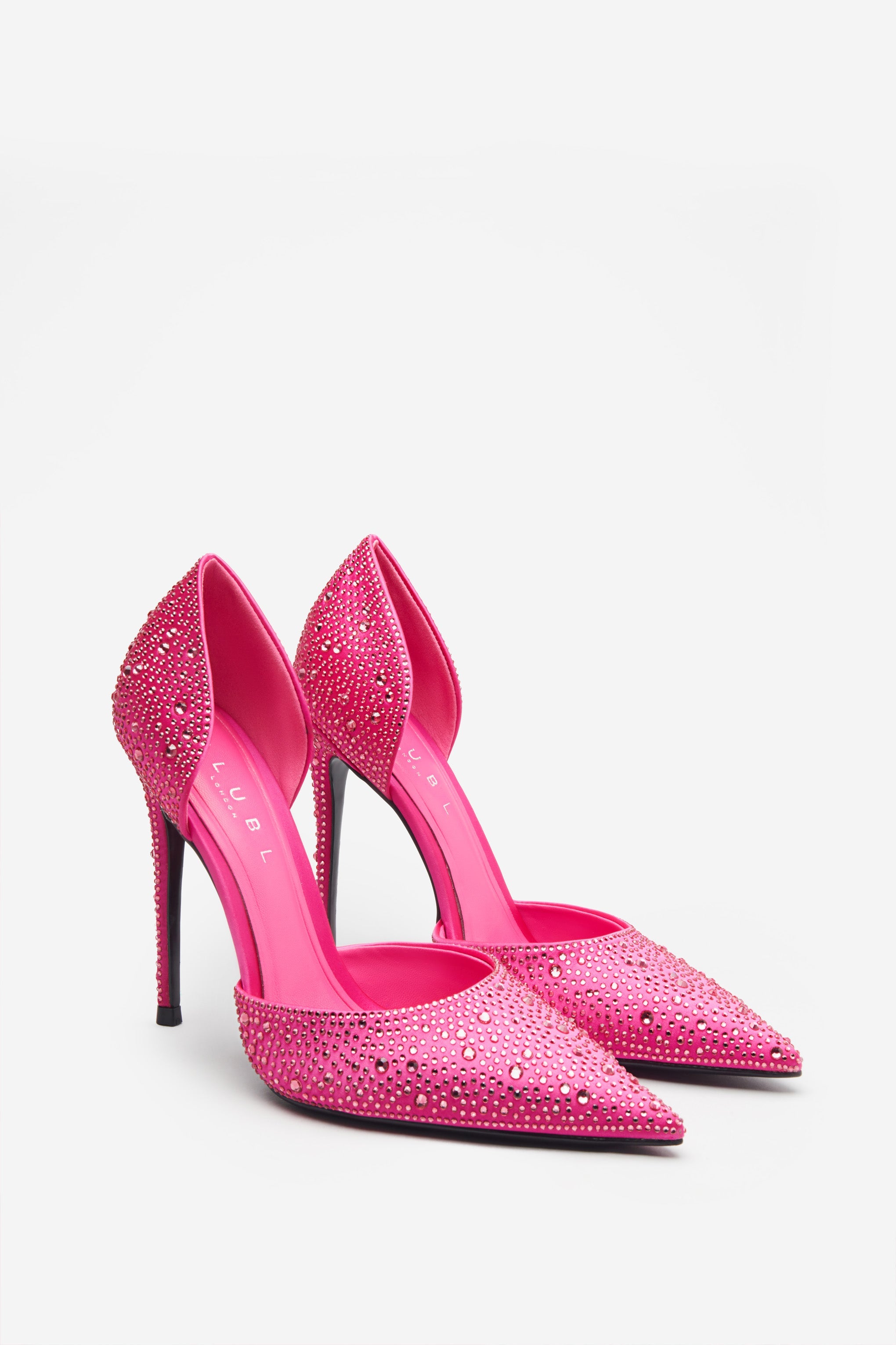 Seraphine London™ | Pink Diamante Heels