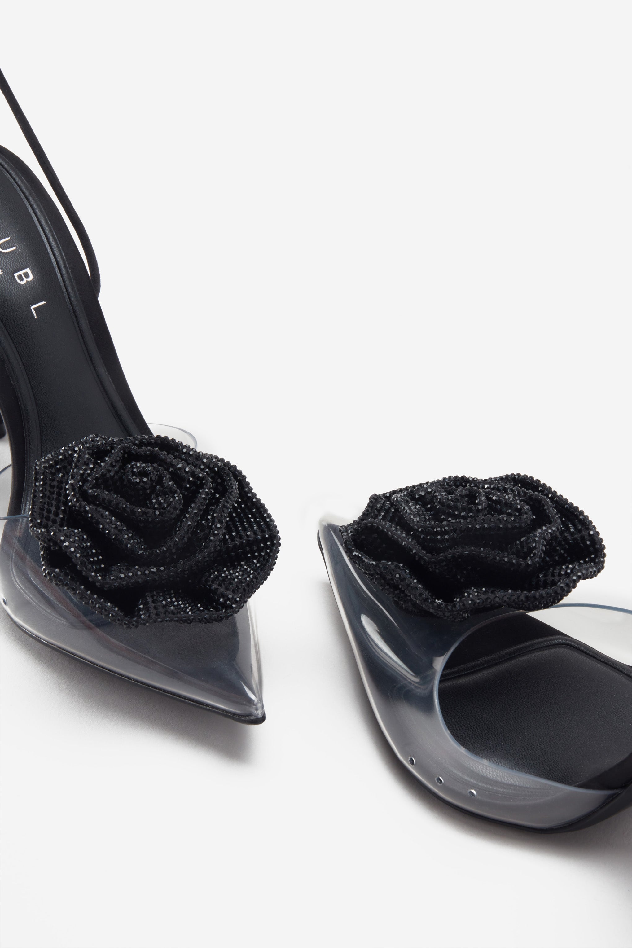 Seraphine London™ | Black Lace-Up Heels