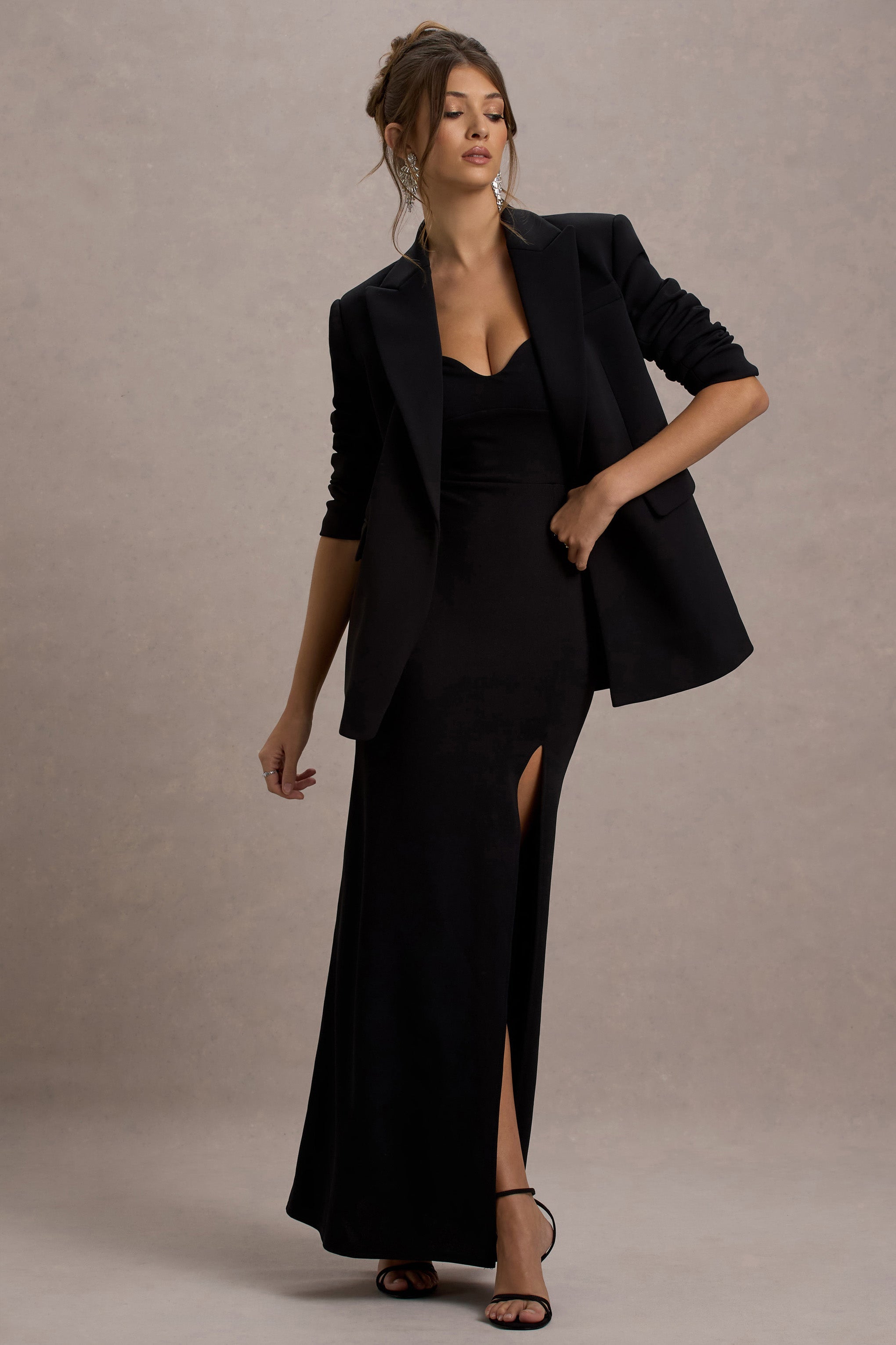 Seraphine London™ | Black Oversized Blazer