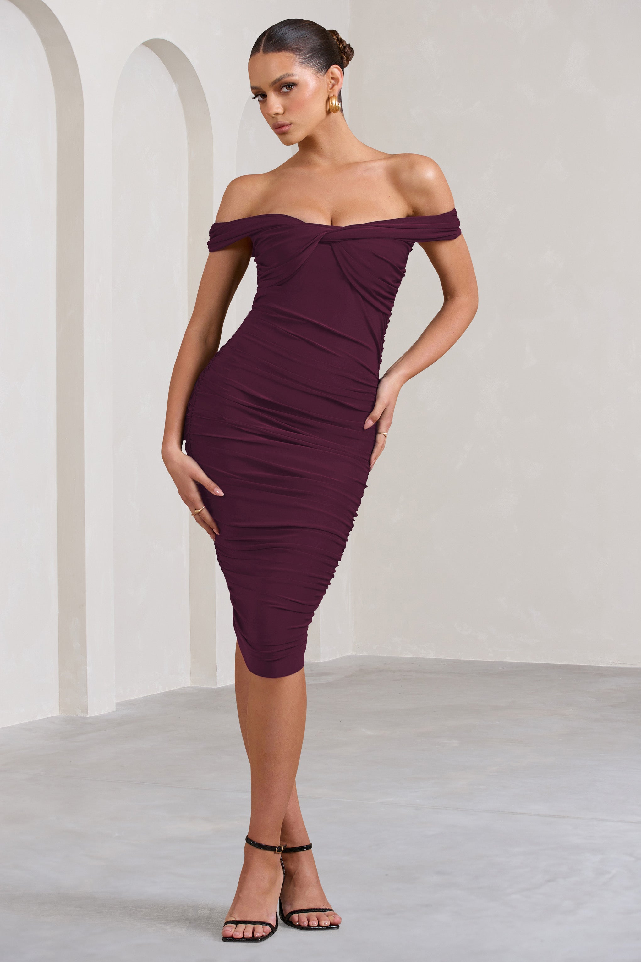 Seraphine London™ | Plum Violet Dress