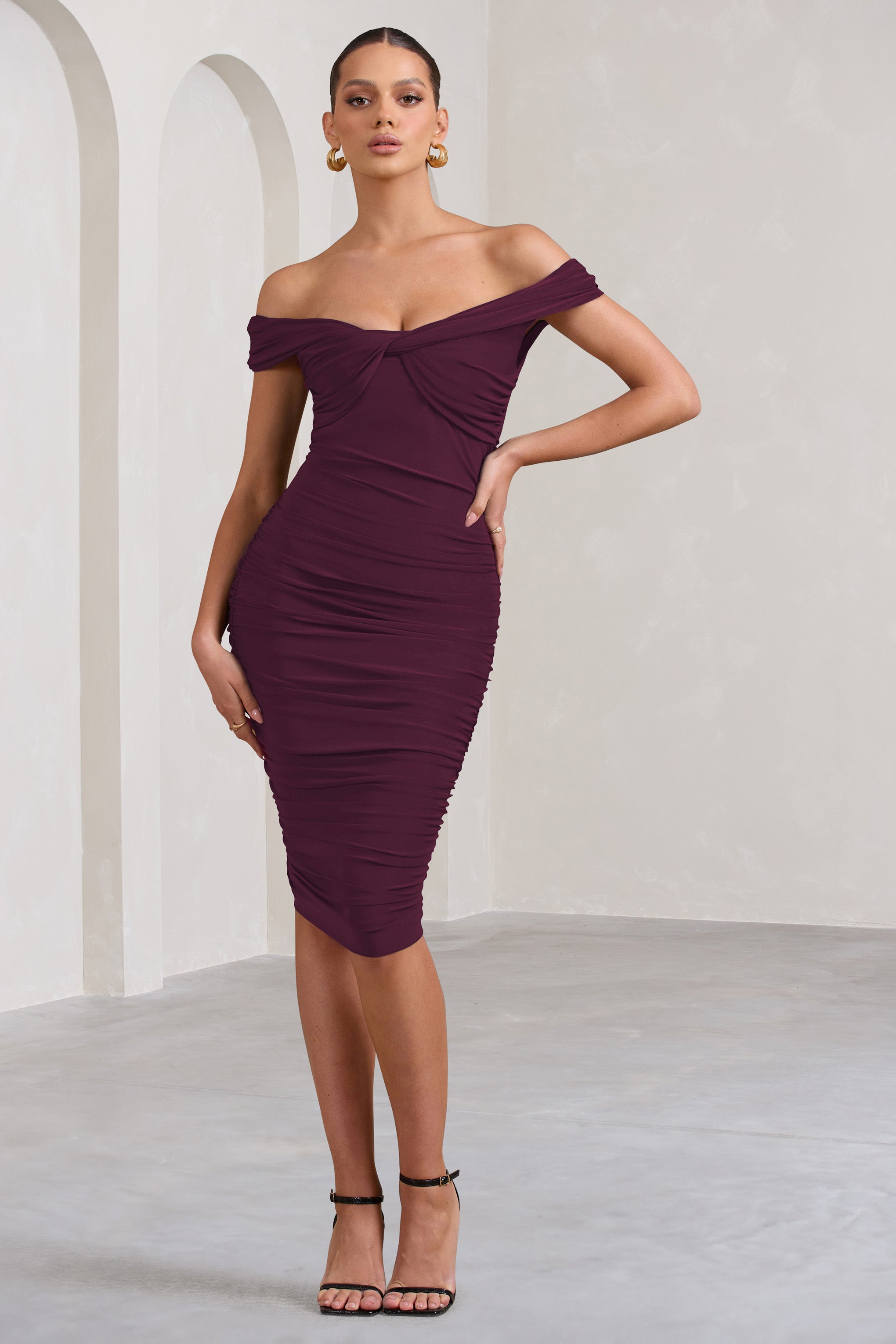 Seraphine London™ | Plum Violet Dress
