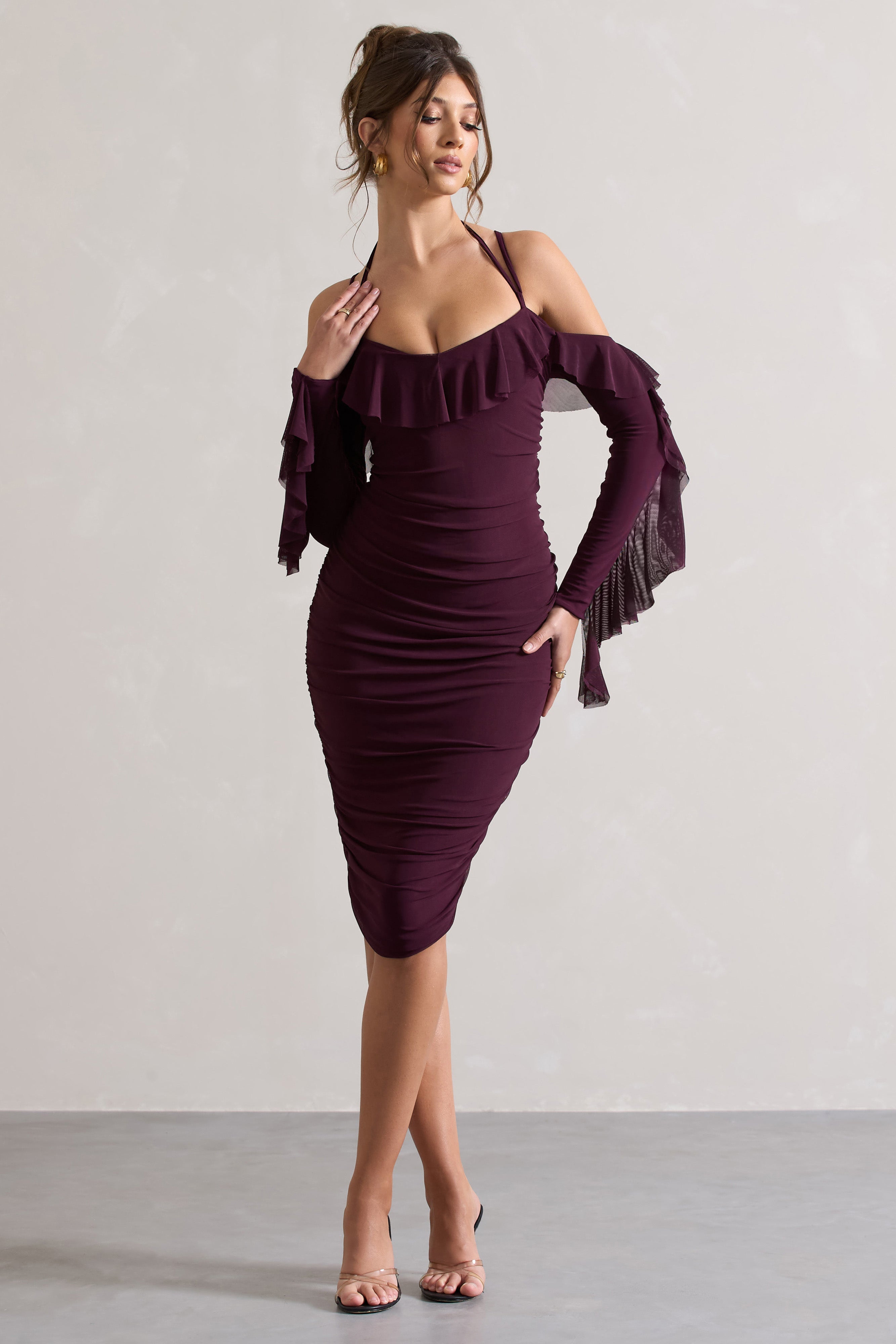 Seraphine London™ | Dark Cherry Dress