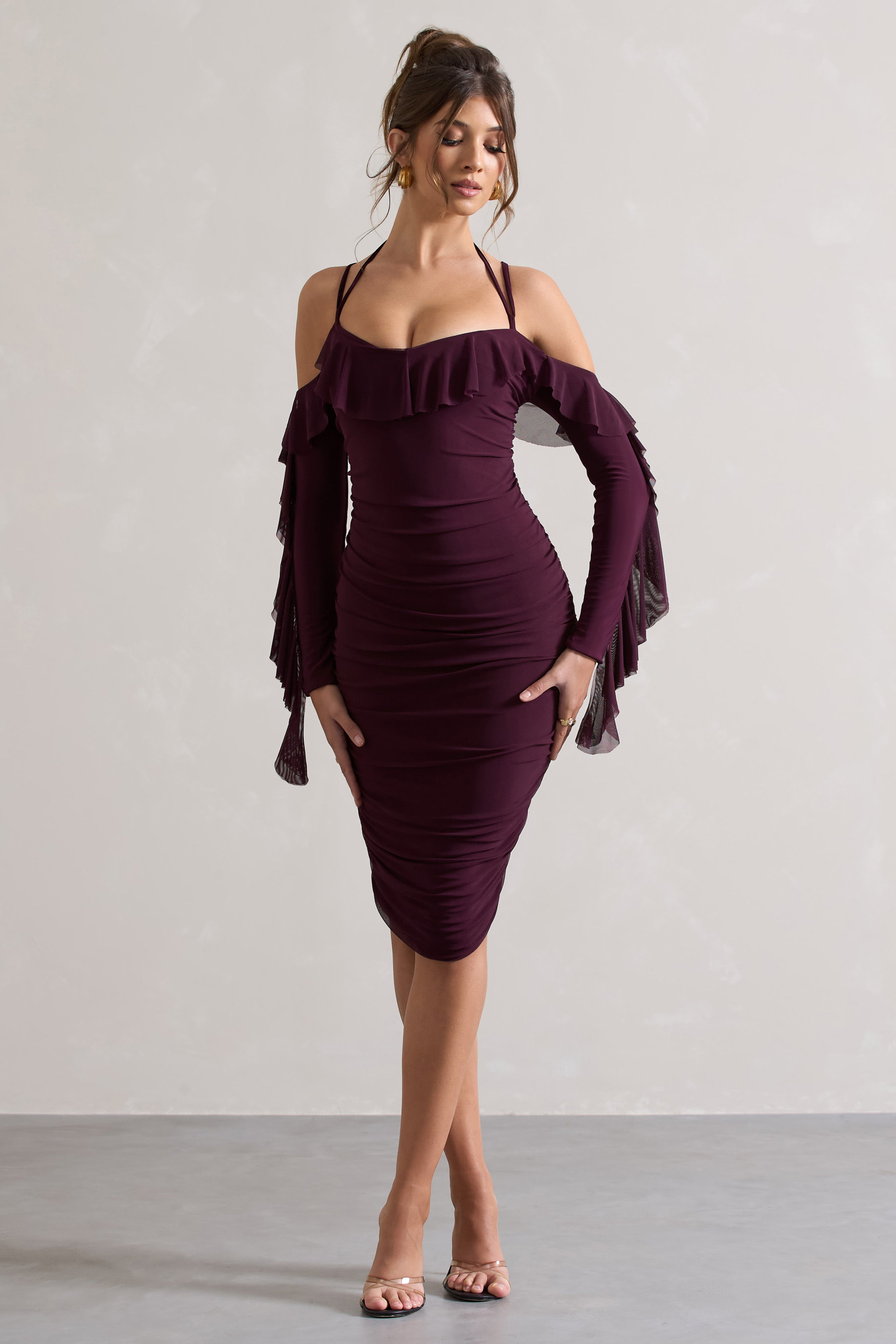 Seraphine London™ | Dark Cherry Dress