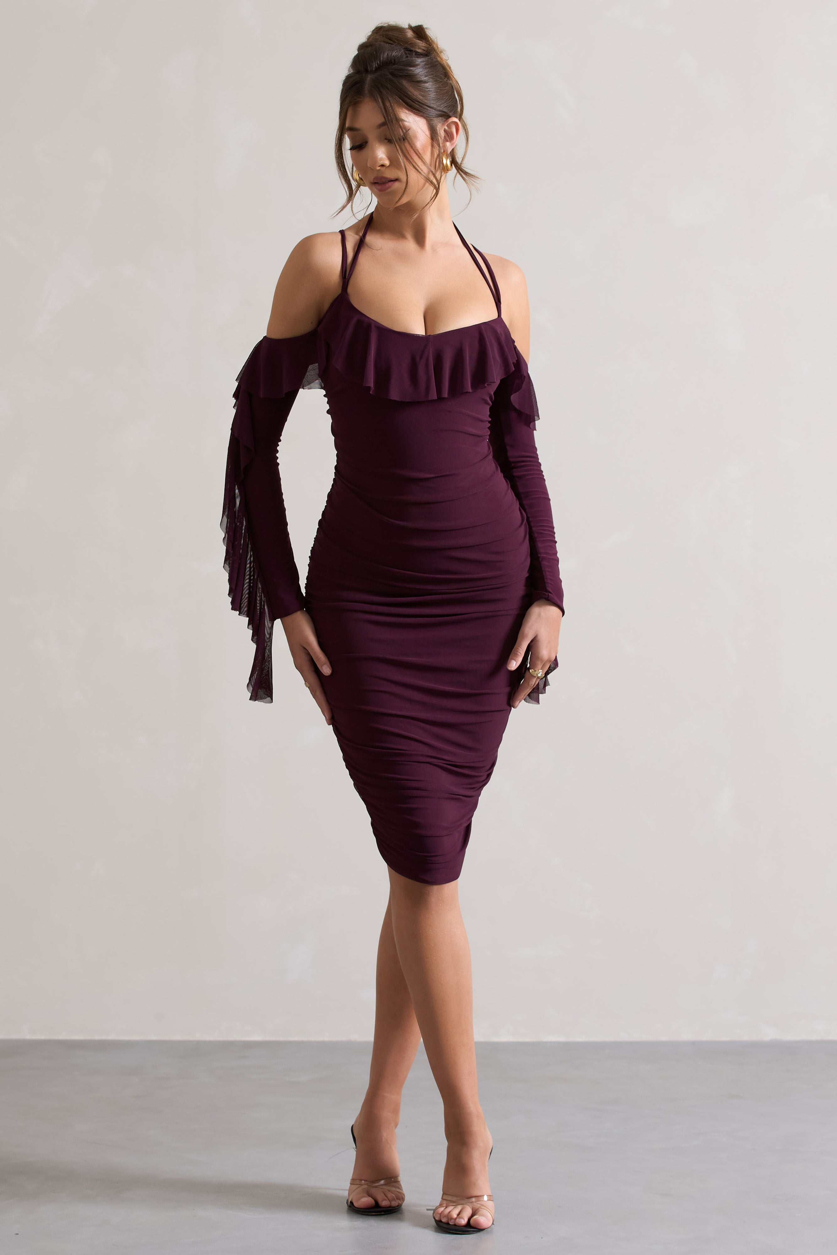 Seraphine London™ | Dark Cherry Dress