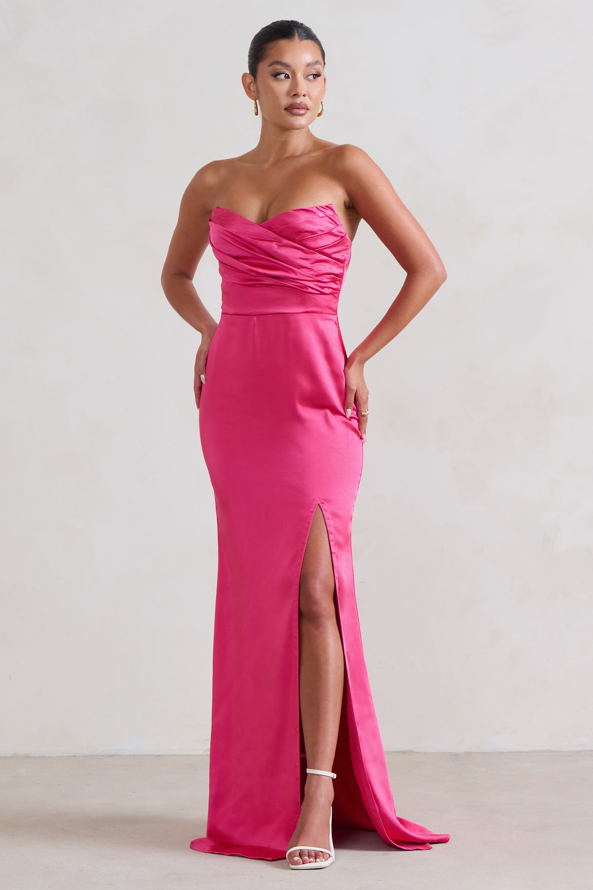 Seraphine London™ | Hot Pink Dress