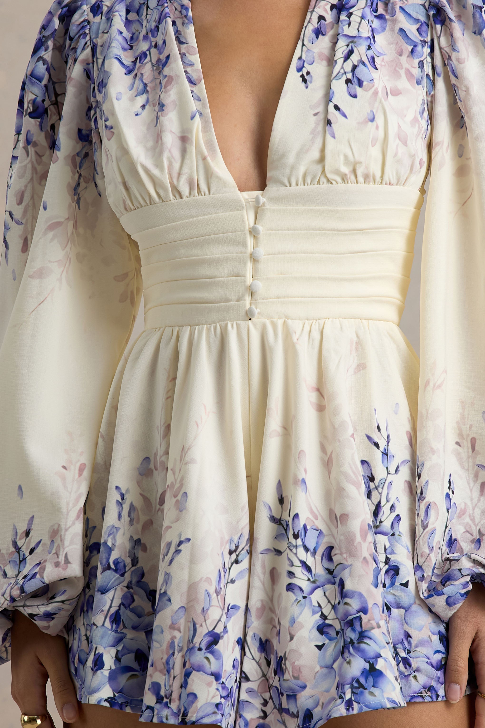 Seraphine London™ | Wisteria Print Linen Matching Set