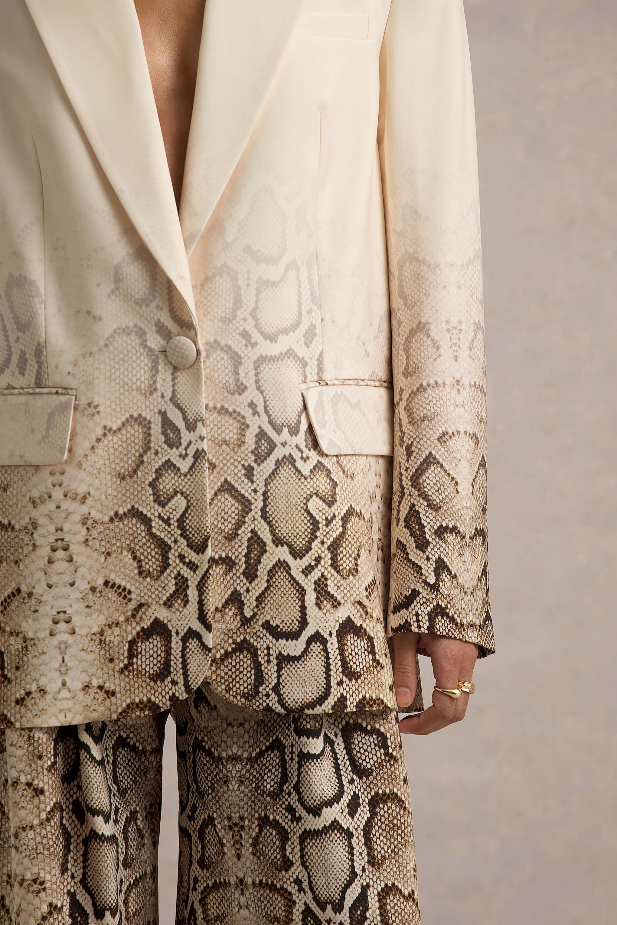 Seraphine London™ | Snake Print Blazer