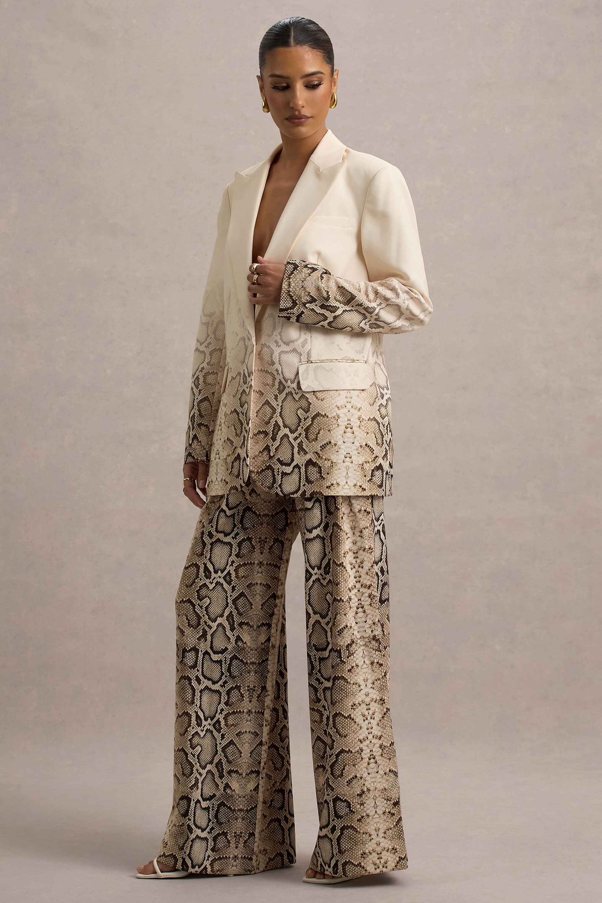 Seraphine London™ | Snake Print Blazer