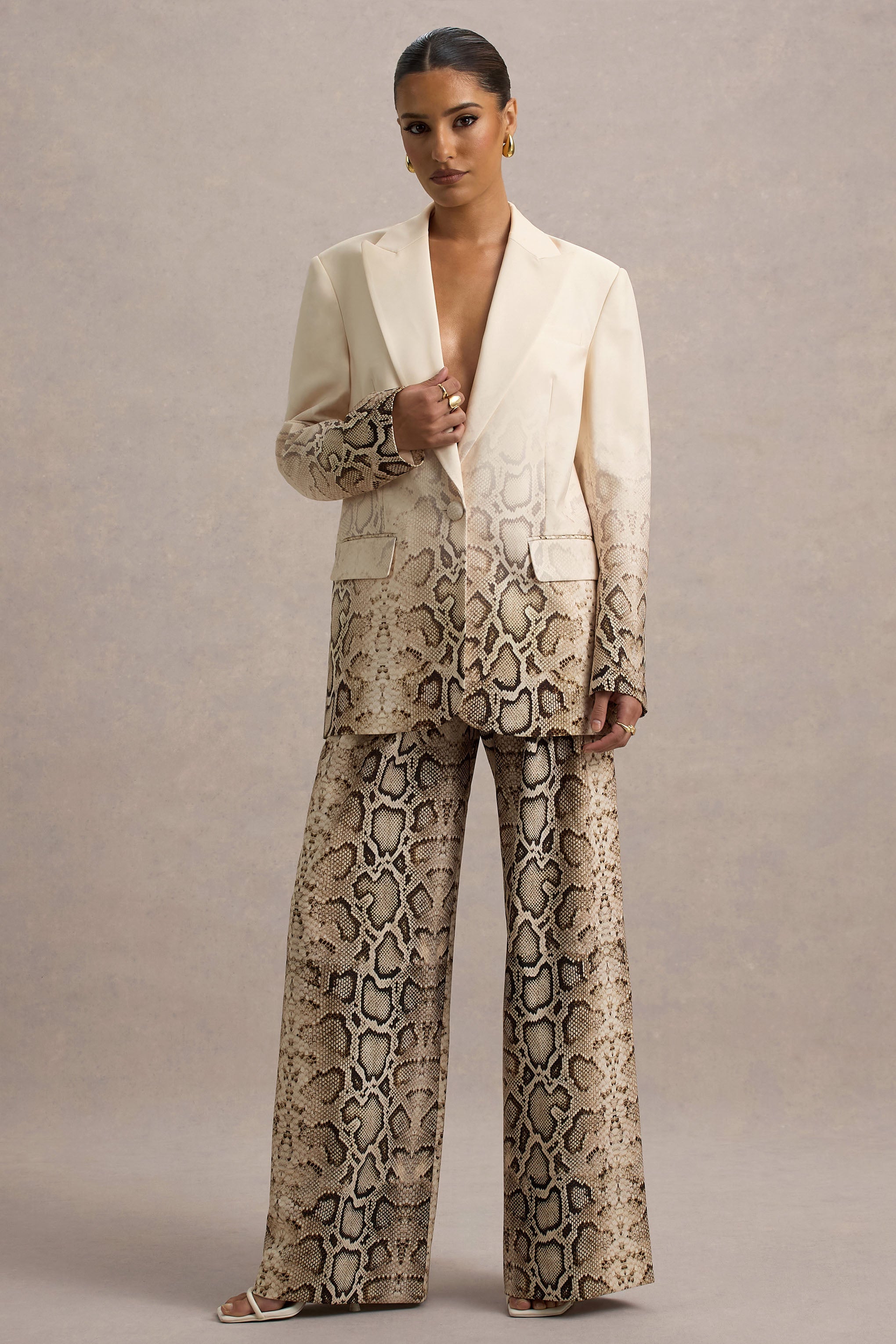 Seraphine London™ | Snake Print Blazer