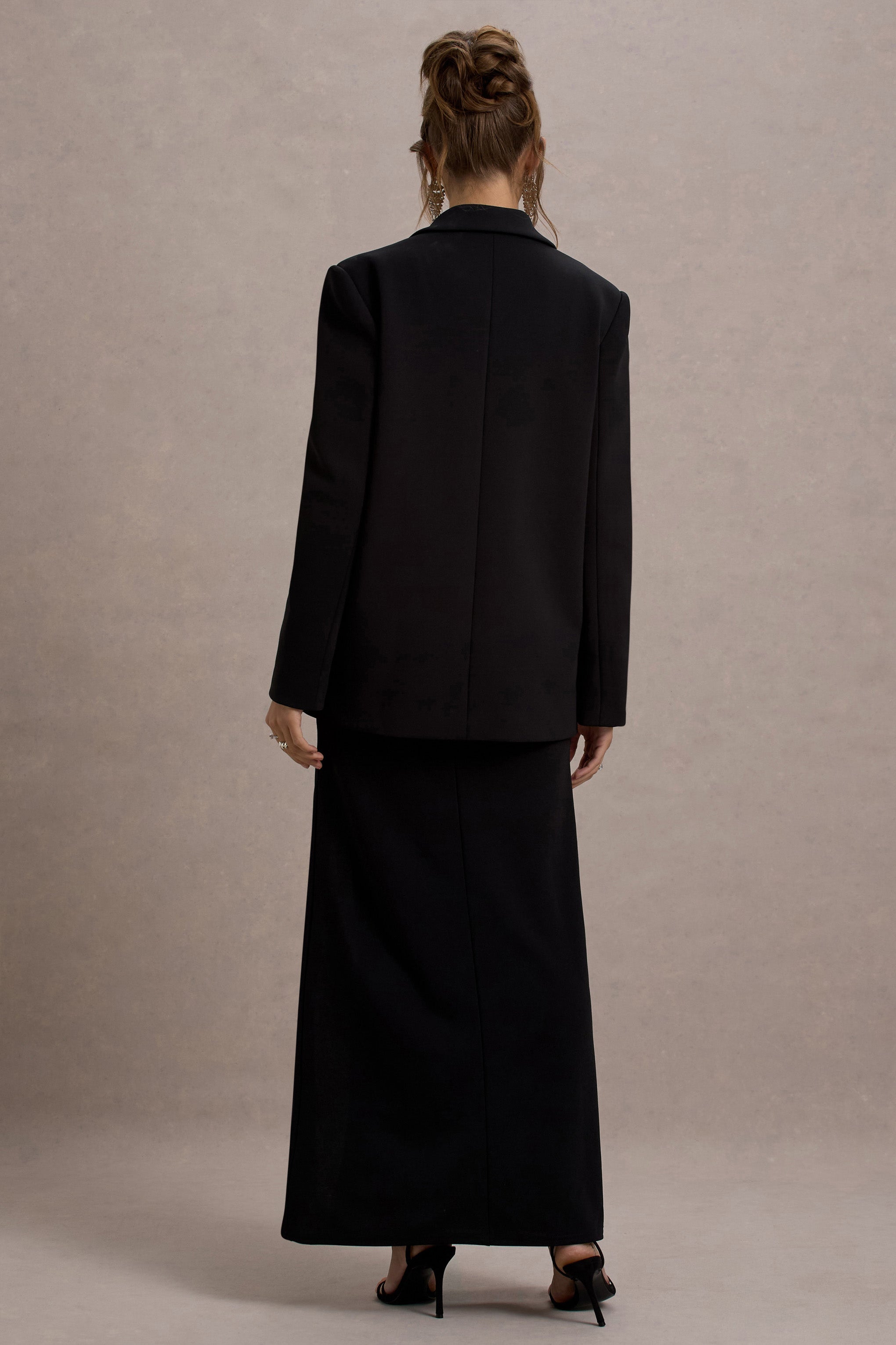 Seraphine London™ | Black Oversized Blazer